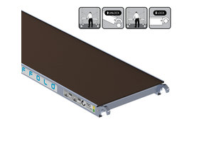 Rolsteiger platform 190 cm zonder luik