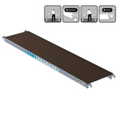 Rolsteiger platform 250 cm zonder luik Rolsteiger platform 250 cm zonder luik