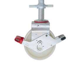 Steigerwiel nylon + stalen spindel