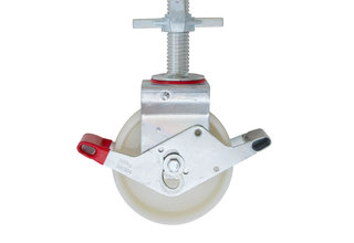 Steigerwiel nylon + stalen spindel