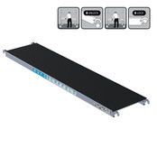 Rolsteiger platform zonder luik 250 cm carbon vloer (lichtgewicht) Rolsteiger platform zonder luik 250 cm carbon vloer (lichtgewicht)