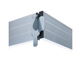 Kantplankset aluminium 305x75 cm