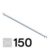 Rolsteiger diagonaal schoor 150 cm