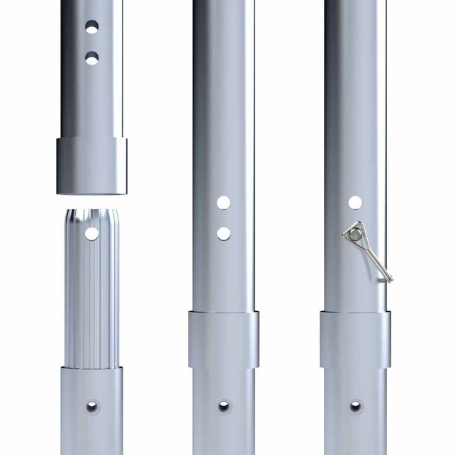 Rolsteiger standaard leuningframe 90 serie 90-50-2 Rolsteiger standaard leuningframe 90 serie 90-50-2