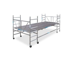 Stukadoors werkplatform 190x340 3m werkhoogte