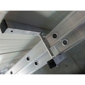 Muurbeugel voor 1 & 2 delige ladder 2 stuks