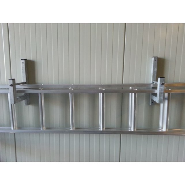 Muurbeugel voor 1 & 2 delige ladder 2 stuks
