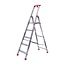 Alu-Top Semi-professionele trap enkel 1x5 treden inclusief platform