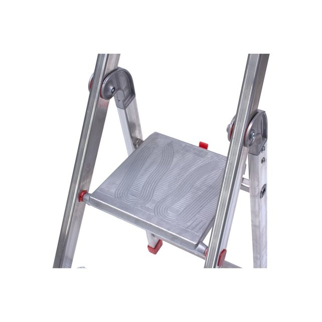 Semi-professionele trap enkel 1x5 treden inclusief platform