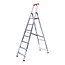 Alu-Top Semi-professionele trap enkel 1x7 treden inclusief platform