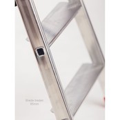 Semi-professionele trap enkel 1x7 treden inclusief platform