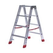 Trap dubbel 2x4 treden