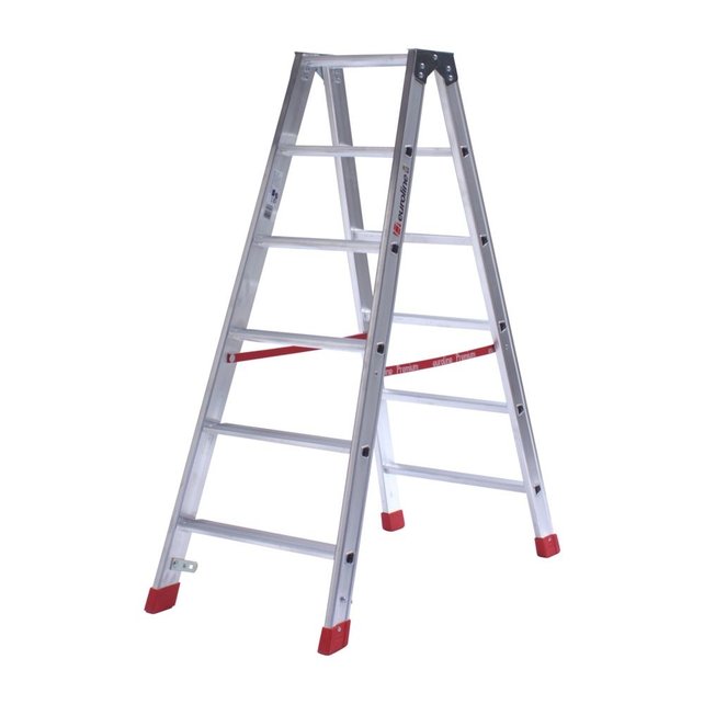 Trap dubbel 2x6 treden