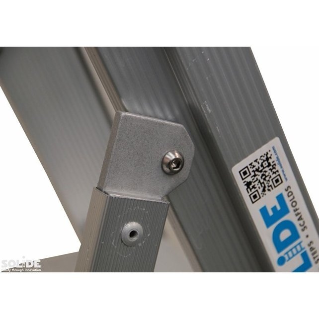 Bordestrap Type PTC enkel 1x5 treden inclusief platform