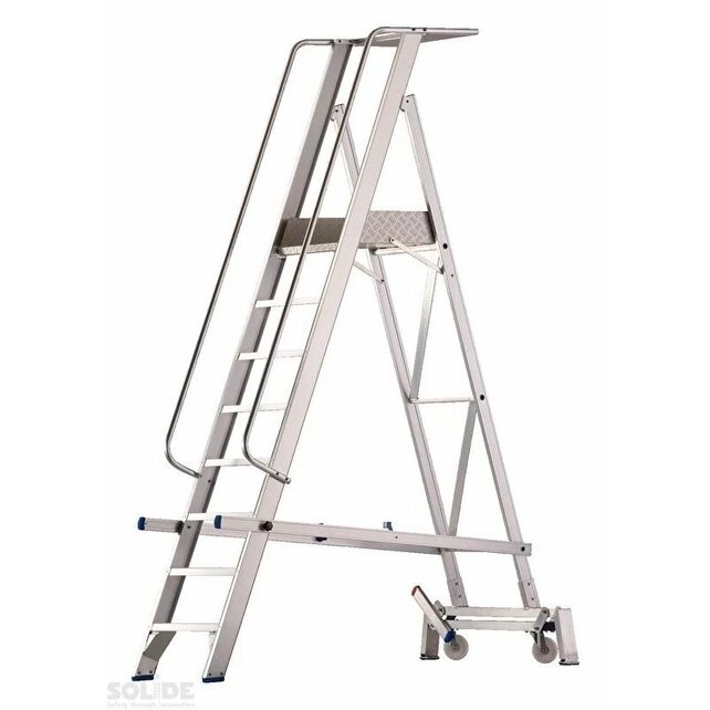 Plooibaar Mobiel Platform Type PMP06 1x6 treden