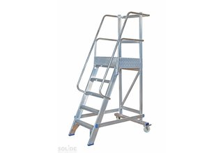Solide Mobiel Platform Type MBT04 1x4 treden