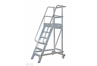 Solide Mobiel Platform Type MBT05 1x5 treden