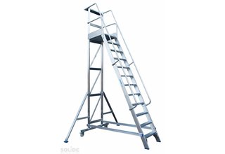 Solide Mobiel Platform Type MBT12 1x12 treden