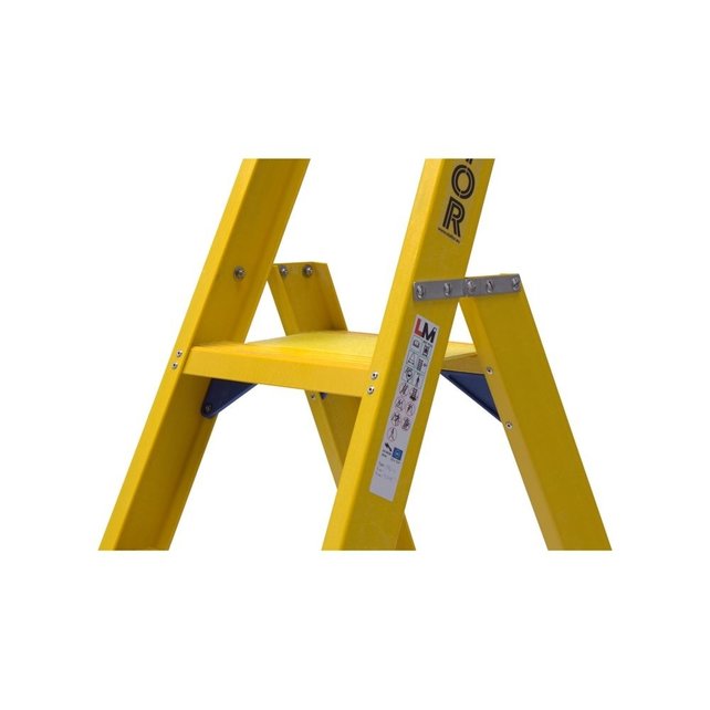 Bordestrap glasvezelversterkt enkel 1x3 treden inclusief platform Bordestrap glasvezelversterkt enkel 1x3 treden inclusief platform