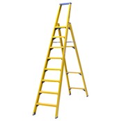 Bordestrap glasvezelversterkt enkel 1x8 treden inclusief platform Bordestrap glasvezelversterkt enkel 1x8 treden inclusief platform