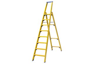 Staltor Bordestrap glasvezelversterkt enkel 1x8 treden inclusief platform