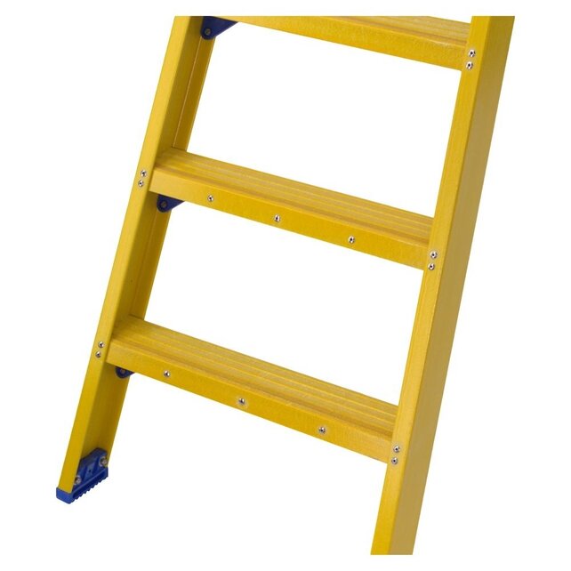 Bordestrap glasvezelversterkt enkel 1x8 treden inclusief platform Bordestrap glasvezelversterkt enkel 1x8 treden inclusief platform