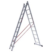 Ladder dubbel recht 2x14 sporten