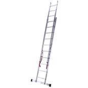 Ladder dubbel recht 2x14 sporten