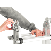 Vario Telescoopladder 4x5 sporten