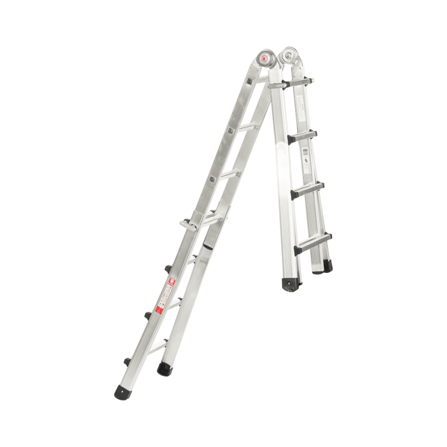 Vario Telescoopladder 4x5 sporten