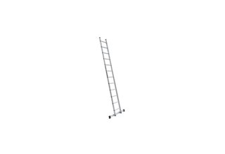 Euroline Ladder enkel recht 1x14 sporten + stabiliteitsbalk