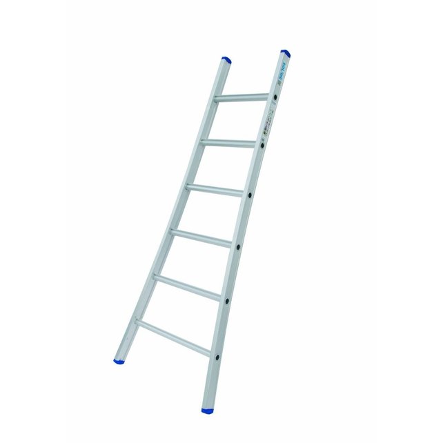 Ladder Type A06 enkel uitgebogen 1x6 sporten