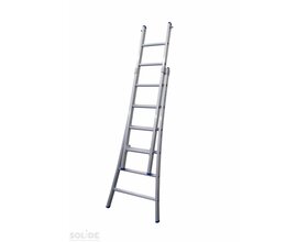 Solide Ladder Type C gecoat dubbel uitgebogen 2x6 sporten