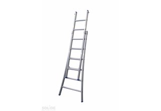 Solide Ladder Type C gecoat dubbel uitgebogen 2x6 sporten