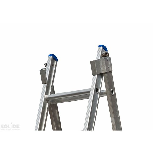 Ladder Type C gecoat dubbel uitgebogen 2x6 sporten