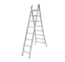 Ladder Type C gecoat dubbel uitgebogen 2x8 sporten