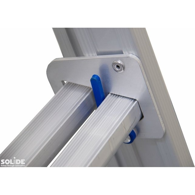 Ladder Type C gecoat dubbel uitgebogen 2x10 sporten