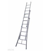 Ladder Type D gecoat driedelig uitgebogen 3x7 sporten Ladder Type D gecoat driedelig uitgebogen 3x7 sporten