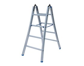 Solide Scharnierladder Type B dubbel uitgebogen 2x3 sporten