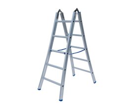 Solide Scharnierladder Type B dubbel uitgebogen 2x5 sporten