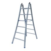 Scharnierladder Type B dubbel uitgebogen 2x6 sporten