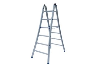 Solide Scharnierladder Type B dubbel uitgebogen 2x6 sporten