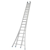 Ladder Type CB dubbel uitgebogen 2x18 sporten + gevelrollen