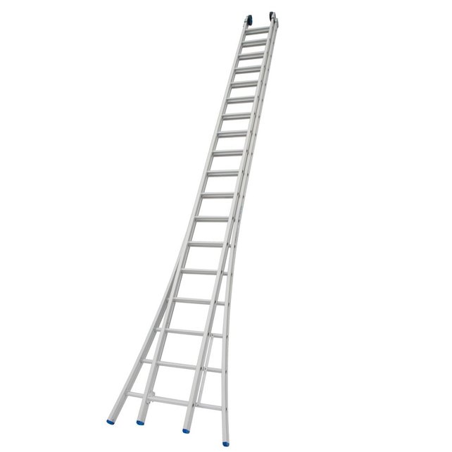 Ladder Type CB dubbel uitgebogen 2x18 sporten + gevelrollen