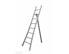 Eurostairs Plukladder enkel uitgebogen 1x8 sporten