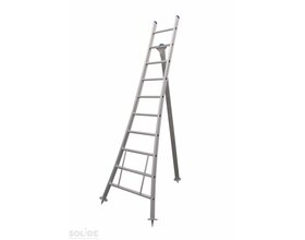 Eurostairs Plukladder enkel uitgebogen 1x10 sporten