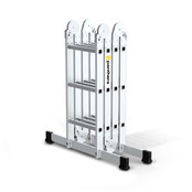 Vouwladder 4 x 3 treden met platform Vouwladder 4 x 3 treden met platform