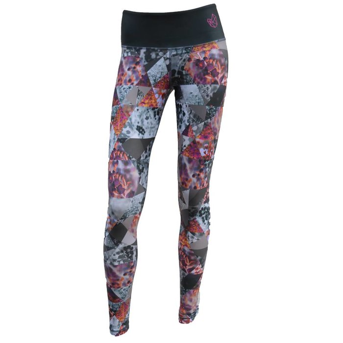 LA ROCHA Dames hardloopbroek lang La Rocha Crystal Pink - Long Tight