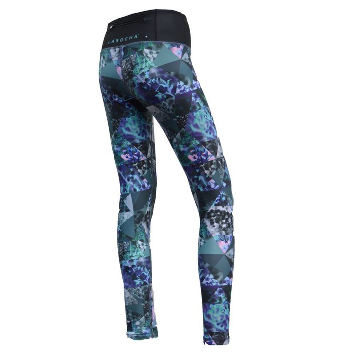 LA ROCHA La Rocha dames hardloopbroek lang Crystal Blue - Long Tights