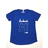 I Run This City Rotterdam hardloopshirt blauw